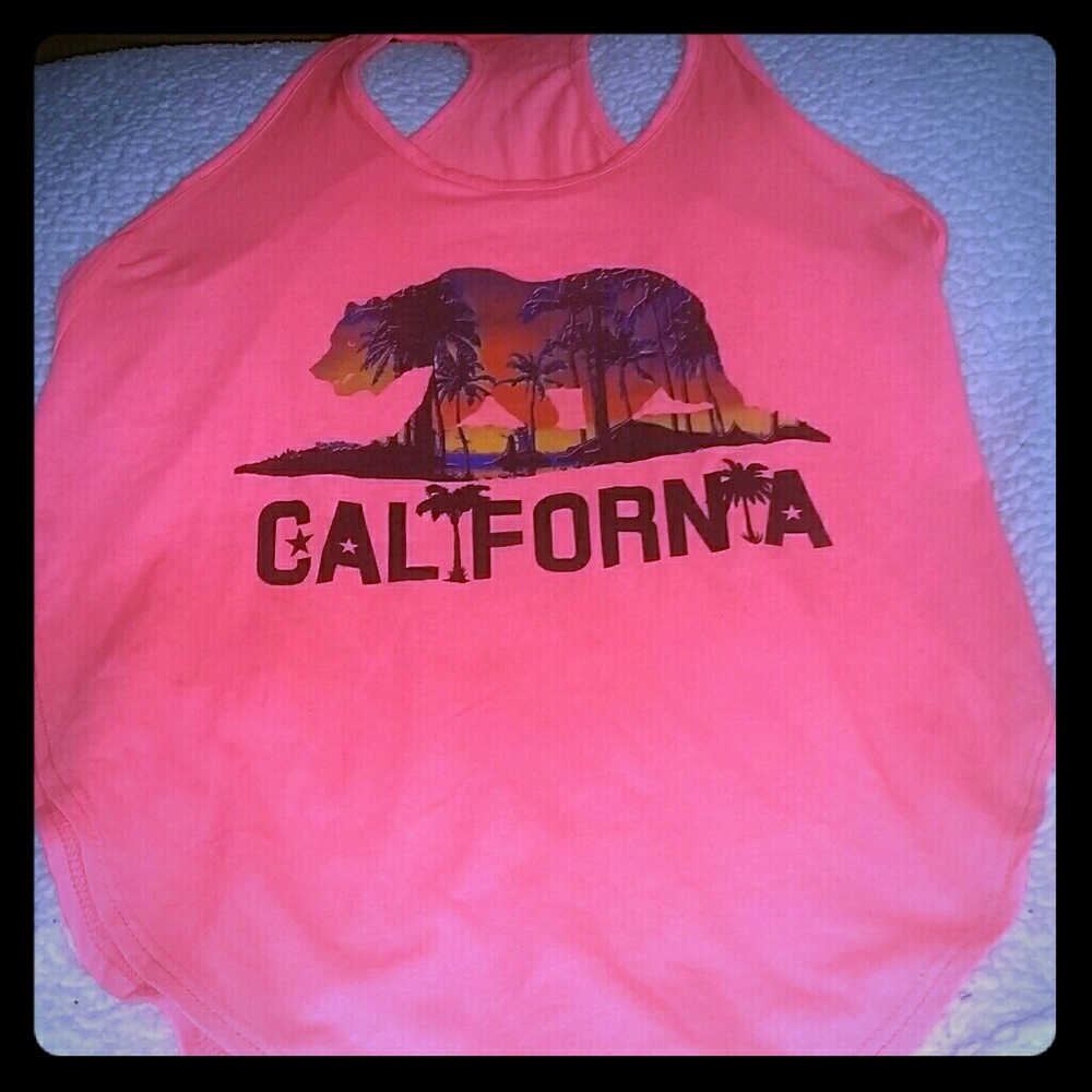 California neon tank top!